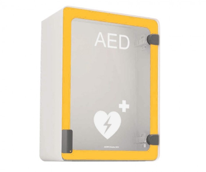 Szafka AED Climate BOX Alarm (Żółta)
